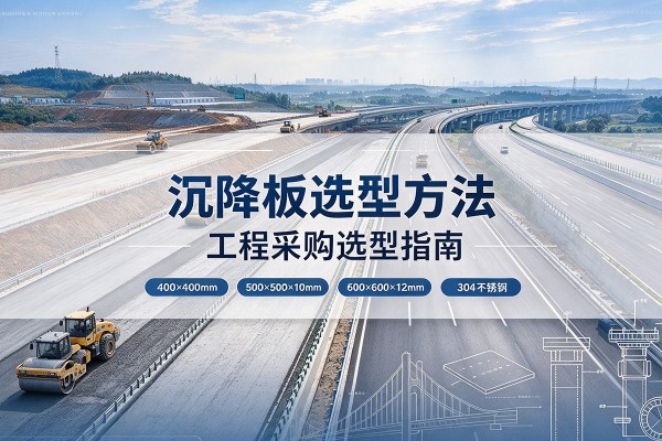 苏尼特左旗沉降板选择方法