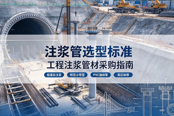 苏尼特左旗注浆管选型标准